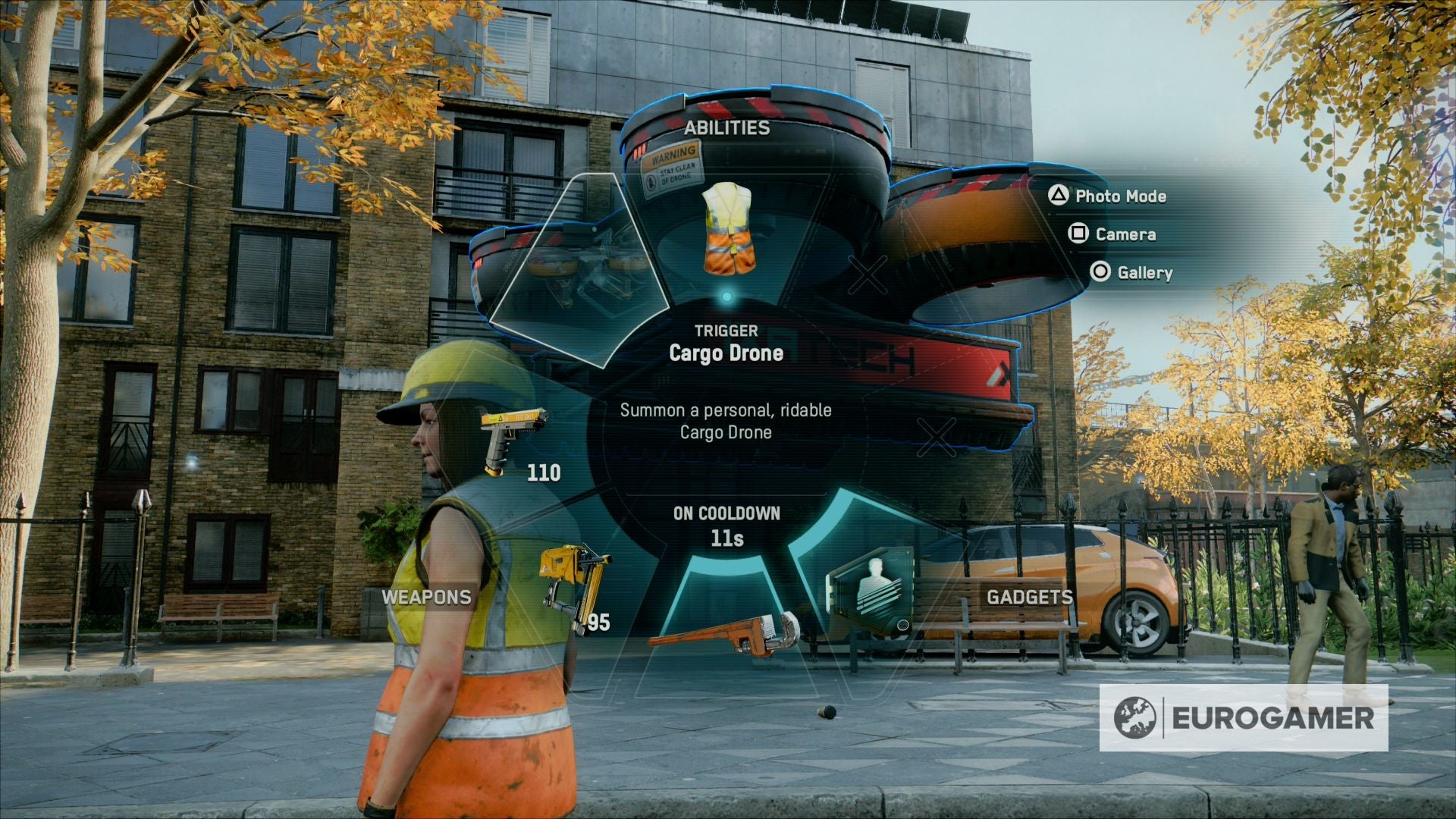 Watch Dogs Legion Drone locations How to find and ride Cargo Drones